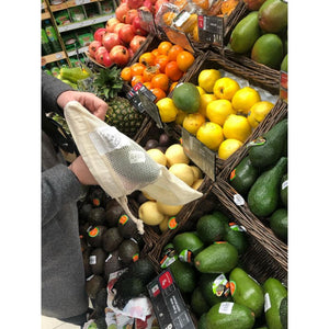 【日本初上陸】オーガニックコットン プロデュースバッグ5枚セット（Veggie & Fruits BAGs）｜BAG OF THINGS